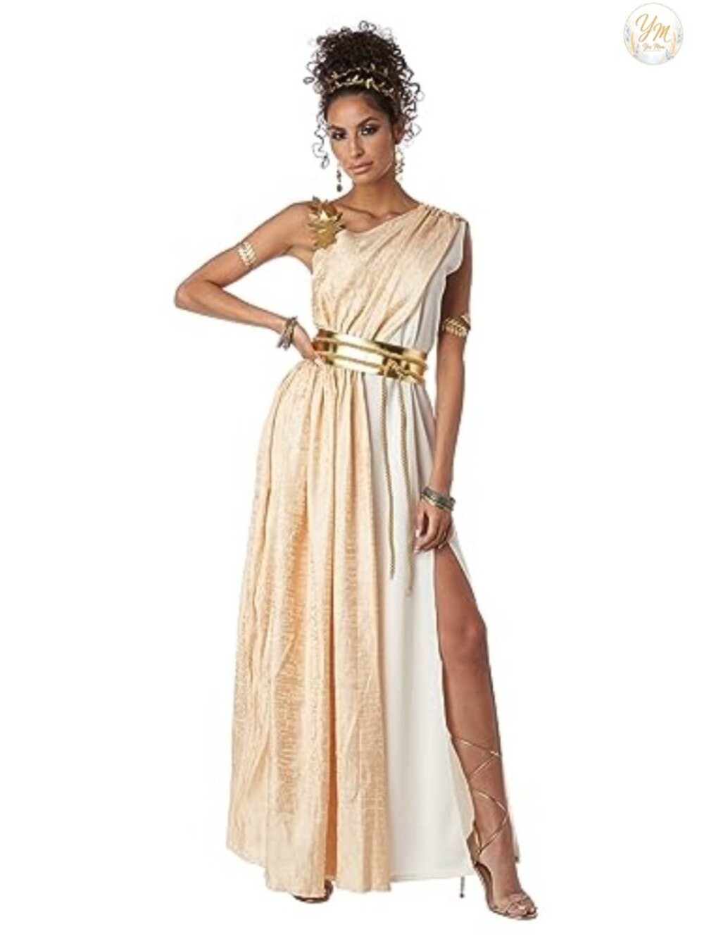 California Costumes Toga Dress Shoulder Drape Belt Headband Adult Large